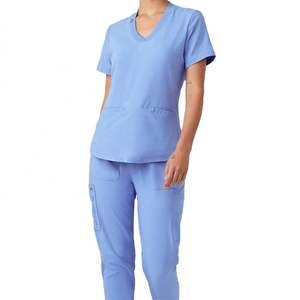 Uniformes Médicos de Enfermería 2025 con Logotipo Personalizado, Antiarrugas, Lavables, de Tela Suave, Uniformes de Hospital, Conjunto de Uniformes Médicos para Mujer - Product Image 1