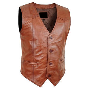 Meilleure édition, nouvelle qualité, veste en cuir pour homme, vêtements d'extérieur, décontractée, service OEM, personnalisable, prix bas - Product Image 3