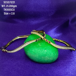 Pulsera de circón verde Premium para mujer, brazalete de Plata de Ley 925 chapado en oro, pulseras de tenis cúbicas de moda, par de pulseras para mujer - Product Image 3