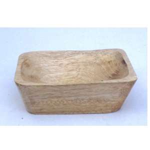 Bol à pâte en bois pour bougies Bol à bougie en bois vide Bocaux à bougie en bois faits à la main Votive - Product Image 5