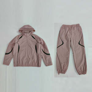 2025ใหม่ชุดออกกำลังกายผู้ชายแบบลำลองน้ำหนักเบาระบายอากาศได้ดีสวมใส่สบายมีฮู้ดและกางเกง - Product Image 1