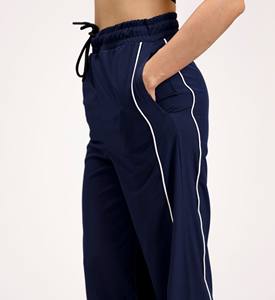 Pantalon cargo dames taille haute jambe large pantalon respirant coton décontracté printemps léger pantalon pour femmes vente en gros - Product Image 3