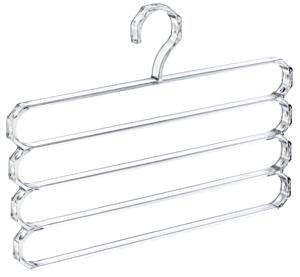 Multi-layer Crystal Pants <b>Hanger</b> for Closet Organizing Space-Saving Design for Ties Belts and Scarves Durable Organizer <b>Hanger</b> - Product Image 5