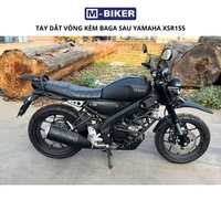 Manillar de Agarre de Acero Inoxidable XSR155 con Portaequipajes Trasero para Motocicletas, Alforjas y Almacenamiento de Equipaje Vietnam