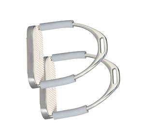 Recién llegado, estribos para montar a caballo, empuñadura de seguridad ajustable de acero inoxidable, ligero, duradero, suministro de fábrica OEM - Product Image 3