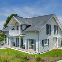 Maisons Préfabriquées Innovantes 2 Chambres à Coucher Moderne EPS Villas Maison Maison Préfabriquée de Luxe