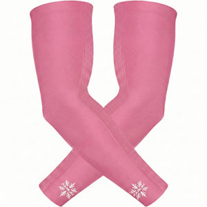 Manguitos deportivos personalizados con logo, estampado propio, sin costuras, alta elasticidad, para correr, ciclismo, gimnasio, soporte para codo, suministro al por mayor. - Product Image 2