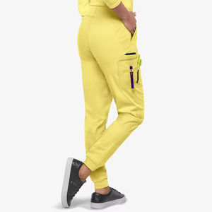 Pantalones Médicos al por Mayor con Logotipo Personalizado, Pantalones Médicos de Alta Calidad, Ropa de Trabajo Elástica, Antiarrugas, Tejido Suave, OEM - Product Image 5