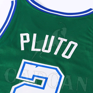 Camiseta de entrenamiento de baloncesto transpirable personalizable de secado rápido de doble cara Reversible con técnicas impresas sin mangas - Product Image 5