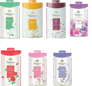Yardley London Talc Poudre Rouge Rose Anglaise Rose Dentelle Anglaise Lavande Dentelle Satin Gentleman Classique Or Élégance Poudre Pour Le Corps - Product Image 1
