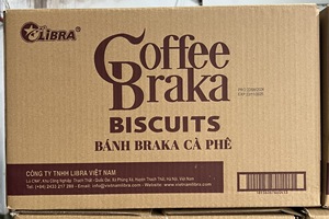 Braka Premium Coffee Crackers 360g - The Rich Soul of Vietnamese Coffee in every bite - Free Samples - Product Image 2