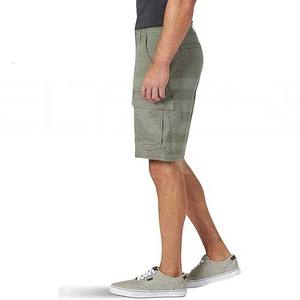 Pantalones cortos informales de alta calidad para hombre, nuevos diseños cortos de algodón con decoración de patrón sólido, precio al por mayor barato - Product Image 3