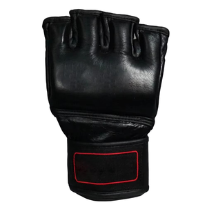 Gants de MMA professionnels pour hommes en cuir souple de haute qualité avec logo personnalisé, pour le soutien du poignet, respirants et absorbant l'humidité - Product Image 2