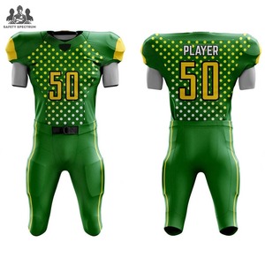 Conjuntos de Camisetas de Fútbol Americano de Manga Corta, Transpirables, Hechas a Medida, de Alta Calidad, Tallas Grandes - Product Image 1