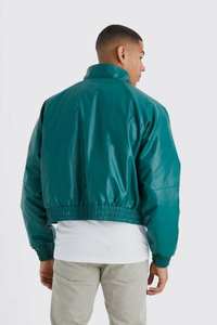 Blouson Bomber Homme d'Extérieur, Capuche Durable, Hiver, Sport, Décontracté, Confort, Col Montant, Logo Frontal, Service OEM - Product Image 4