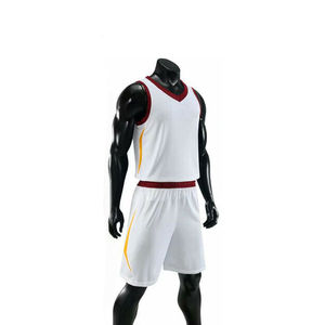 Maillot de basket-ball cousu personnalisé par sublimation, uniforme de basket-ball de bonne qualité pour hommes - Product Image 1