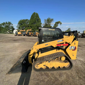 2021 CAT 259D3 Skid <b>Steer</b> Loader 75 HP with Only 400 Hours Mini Front Loader 2 Ton Rated Load Engine As Core Component - Product Image 3