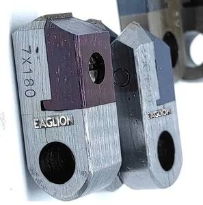 Outil diamant personnalisé en forme de V Posalux 7mm grade 180 & 80 outil de fabrication de bijoux outil de fraise en bout - Product Image 5