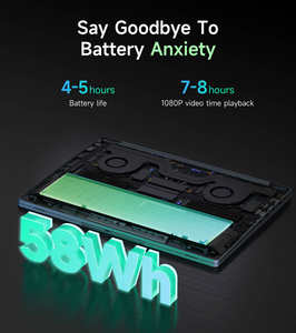 Portátil para Juegos Intel de Alta Capacidad de 15.9 Pulgadas, M D R7-7840Hs, 16 GB DDR5, 512 GB SSD, Teclado Inglés Retroiluminado, 144 Hz - Product Image 2