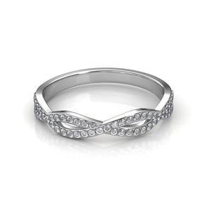 10k or laboratoire cultivé diamant alliance laboratoire diamant bijoux taille ronde diamant bande bague de fiançailles et femmes bague de mariage - Product Image 2