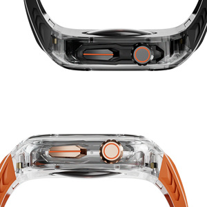 S11 es adecuado para Apple Watch10 generación iwatch Rambo modificado estilo Richard funda transparente correa de reloj Apple - Product Image 3