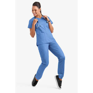 Enfermera de manga corta para mujer, ropa de trabajo para clínica dental médica, trajes de hospital - Product Image 2