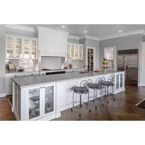 Gabinete de fregadero de cocina Modular de madera de PVC de melamina de chapa moderna de lujo directo de Vietnam - Product Image 2