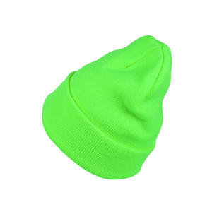 Gorro de Invierno Unisex de Alta Calidad, Lujoso, con Puño, Forrado de Acrílico Grueso, Bordado 3D Personalizado, Estilo Holgado - Product Image 5