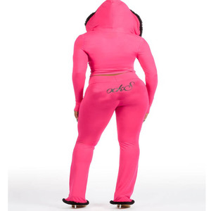 Conjunto Deportivo para Mujer, Chándal de Verano, Suave, Cómodo y Transpirable para Entrenamiento, Correr, Fitness - Product Image 1