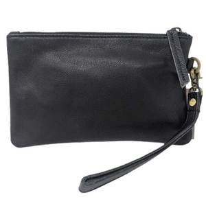 Dompet kulit desain elegan dompet ritsleting Pebble kasual dengan lapisan poliester harga pabrik penjualan langsung - Product Image 2