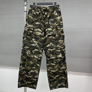 Pantalons de jogging surdimensionnés imperméables de style streetwear camouflage pour hommes, pantalons cargo empilés, jambes larges, pantalons de survêtement amples - Product Image 5