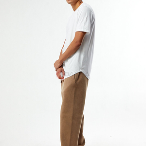 Logotipo personalizado Impresión digital O-cuello Algodón Manga completa Verano Camiseta Streetwear Fabricante - Product Image 3