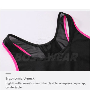 Sujetador Deportivo para Mujer WEAR con Logotipo Personalizado, Color Sólido, Ligero, de Spandex/Poliéster, con Características de Secado Rápido y Protección UV para Fitness - Product Image 6