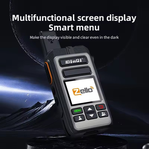 Walkie Talkie Android Zello Profesional POC BQ-555 de Largo Alcance, Radio Celular Portátil con Tarjeta <span class=keywords><strong>SIM</strong></span> 4G y Red WiFi, Radio Bidireccional - Product Image 2