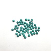 Aigue-marine synthétique certifiée IGI de qualité AAA, 3 mm, taille brillant, cabochon lisse, calibré, pour la fabrication de bijoux