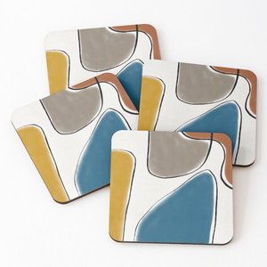 Sous-verres de service en bois de manguier imprimés en émail personnalisés Fabricant de tapis et tampons en bois faits à la main Décoration de table - Product Image 4