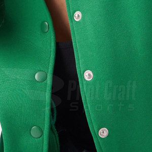 Personalice su propio diseño En stock Chaqueta de Letterman para mujer Chaqueta de Letterman a prueba de viento para mujer - Product Image 6
