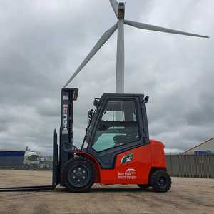 Linde Forklift 2000 Kg Capacity Three-Stage Mast Pneumatic Tire Indoor Warehouse Material Handling Truck - Product Image 6