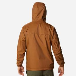 แจ็กเก็ตกันฝนแบบปิดผนึกกันน้ำสำหรับผู้ชายเสื้อแจ็คเก็ตแบบลำลองพร้อมวัสดุสะท้อนแสงเสื้อกันฝนปิดสนิทมีซิปสำหรับผู้ชาย - Product Image 2