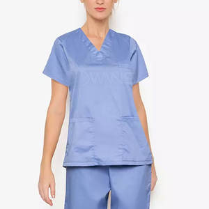 ชุดยูนิฟอร์มพยาบาลผู้หญิงคุณภาพสูง ระบายอากาศได้ดี ปี 2024 ขายส่ง ผ้าฝ้าย 100% รับสั่งทำโลโก้ ผ้าทอ เสื้อผ้าสำหรับบุคลากรทางการแพทย์ - Product Image 5
