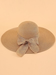 Customizable Wide Brim <b>Straw</b> <b>Hats</b> for <b>Women</b> Stylish Character Design for Casual Business Everyday Use Popular Beach Travel Party - Product Image 6