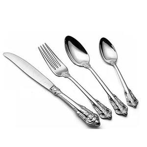 Brass Hand Embossed Metal Cutlery Set High Quality Finishing <b>Table</b> <b>Top</b> Cutlery Set for Wedding Party and Restaurant - Product Image 2