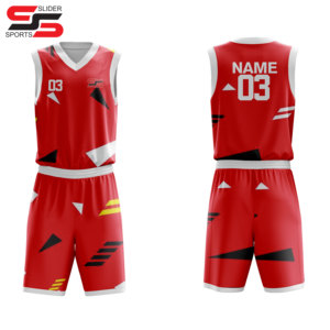 Uniformes de baloncesto con nombre y número de equipo personalizados para hombre, ropa deportiva al por mayor, Jersey deportivo impreso, pantalones cortos, nuevo modelo con logotipo - Product Image 4
