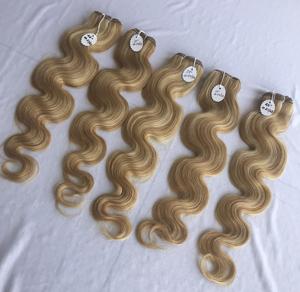 Extensiones de Cabello Virgen Remy Brasileño, Mechones Ondulados de 24 Pulgadas, 100% Cutículas Alineadas, Color de Trama de Máquina Doble de Donante Individual - Product Image 3