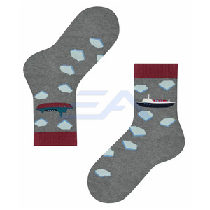 Calcetines Casuales de Invierno para Hombre, Finos, Transpirables, de Lana/Algodón, Diseño Personalizado de Alta Calidad - Product Image 4
