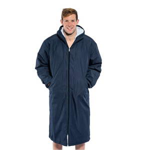 Youth & <b>Adult</b> Swim Parka With Fleece Lining Beach Windproof Warm Soft Fleece/<b>Towel</b> Lined <b>Hooded</b> Swim Parkas Rain Football Coat - Product Image 4