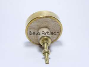 Oukali Modern Simple Furniture Cabinet <b>Handle</b> Hot Sales Brass <b>Gold</b> Plated Pull Knobs for <b>Kitchen</b> Wardrobe Bedroom Bathroom - Product Image 2