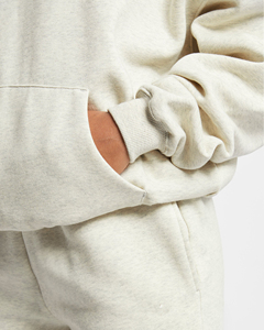 2025ใหม่เสื้อฮู้ดแบบสวมหัวของผู้หญิงผ้าคอตตอน/เยื่อไม้ไผ่ไฟเบอร์ไหมพิมพ์โลโก้ได้ตามต้องการสำหรับฤดูหนาวฤดูใบไม้ร่วง - Product Image 3