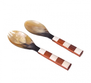 ช้อนฮอร์นและเครื่องใช้บนโต๊ะอาหารและเครื่องใช้บนโต๊ะอาหารช้อนทรงแบน - Product Image 2