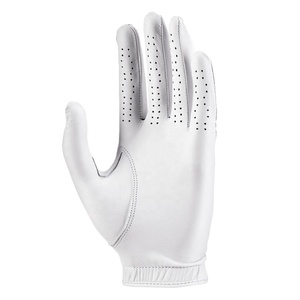 Gants de golf pour gaucher en cuir Cabretta de qualité supérieure, avec fermeture magnétique pour balle, séchage rapide, respirants, poignées ergonomiques, fermeture à boucle et crochet - Product Image 3